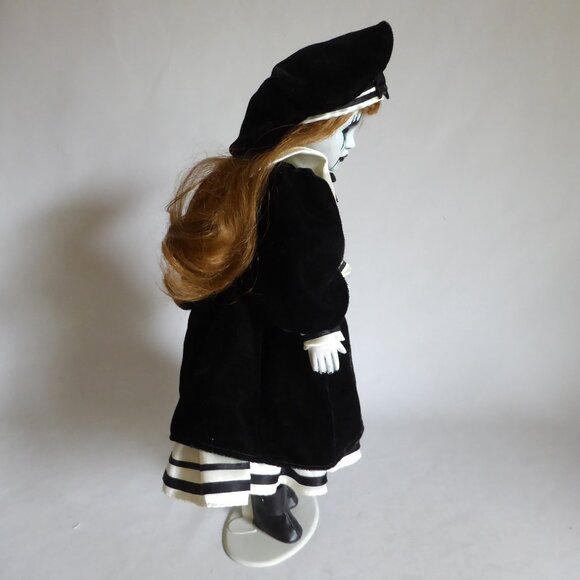 OOAK 15” GOTHIC HORROR SCARY POSSESSED DEMON DOLL PROP ODDITY - Picture 5 of 12